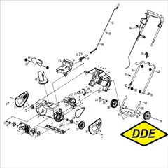 Кардан DDE STE220 - шарнир с валом (919-921-39)