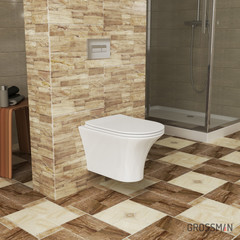 Унитаз подвесной Grossman GR-4444S (с тонким сиденьем)