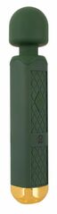 Зеленый wand-вибромассажер Luxurious Wand Massager - 22,2 см. - 