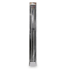Спицы прямые  KnitPro BasixAluminum 4,5мм/35см, серебристые, 2шт