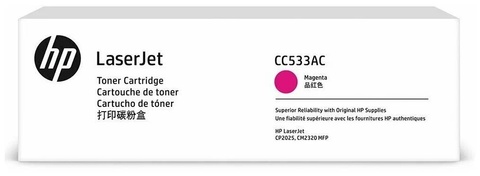 Оригинальный лазерный картридж HP CC533AC 304A пурпурный