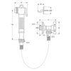 Гигиенический набор с вентилем Ideal Standard IdealSpray N9432AA