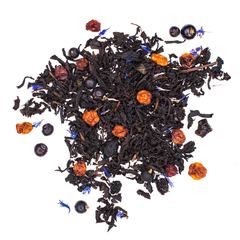 "Таежный чай" 100 гр, черный чай с ягодами