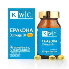 Омега-3 EPA & DHC, KWC, 90 капсул