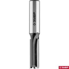 ЗУБР 12 x 32 мм, хвостовик 12 мм, фреза пазовая прямая, Профессионал (28780-12-32-12)