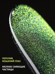 Гель-лак кошачий глаз (Gel polish SPACE CAT) #22, 8 ml