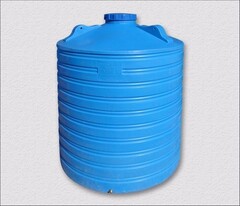 Емкость пищевая вертикальная Пластбак 5000 л. (5200 л.) Вертикальная (176x176x252см;синий) - арт.556296