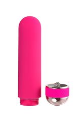 Розовый нереалистичный мини-вибратор Mastick Mini - 13 см. - 