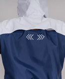 Беговой ветро и водозащитный костюм Nordski Rain Grey/Navy женский