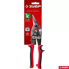 ЗУБР 250 мм, правые ножницы по металлу, Профессионал (23140-R)