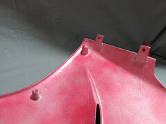 Комплект пластика Kawasaki zzr1100-2 93-01 красный