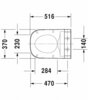 Duravit SensoWash® Starck 610000000000000 Сиденье для унитаза, Duravit, SensoWash® Starck, с душем, ширина, мм-370, глубина, мм-515, высота, мм-35, тип шарниров-SoftClose, декор-без декора, цвет-белый