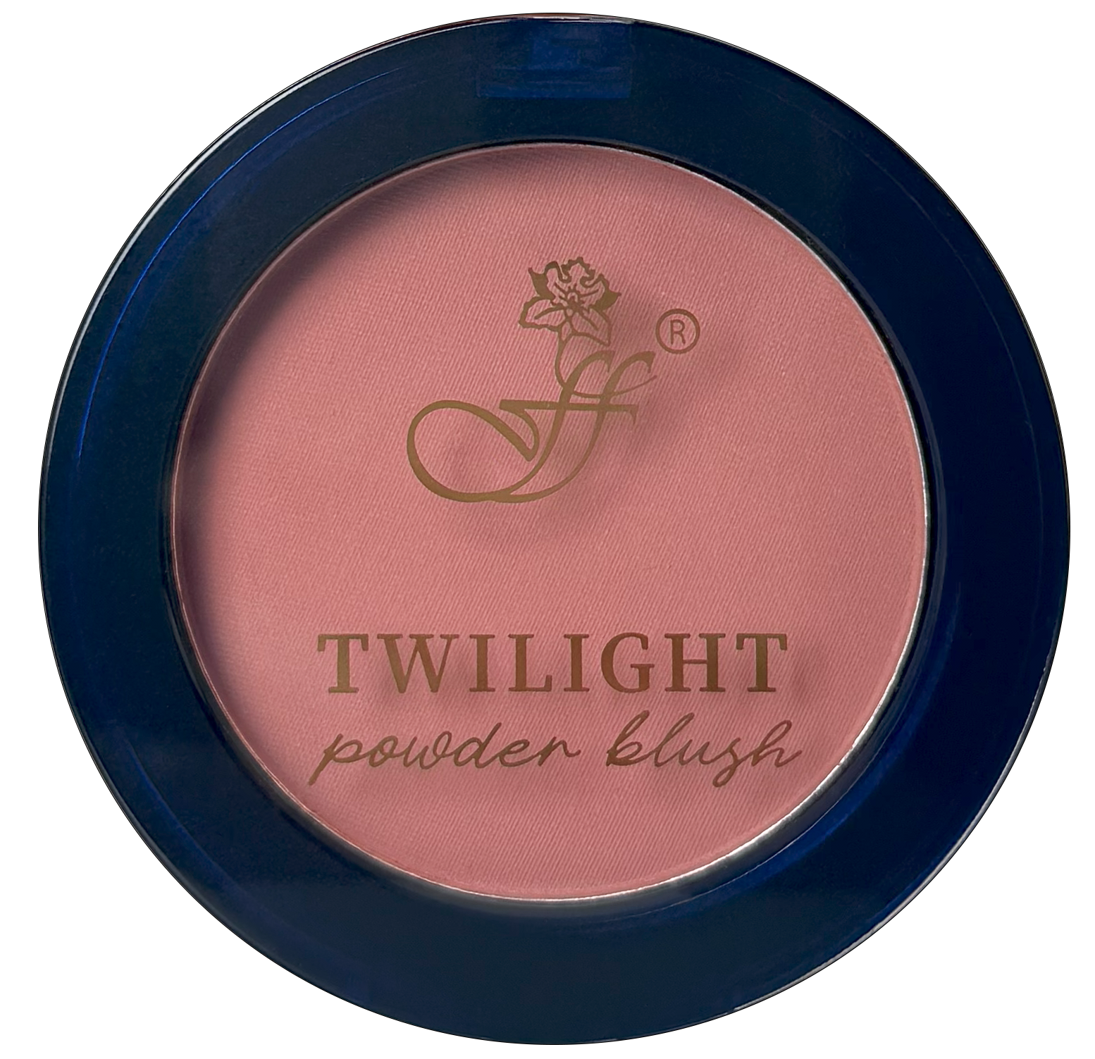 Ffleur B-610 Румяна компактные TWILIGHT POWDER BLUSH тон 02 Dusty Rose