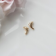 Подвеска спейсер Дельфин 9*6 мм, позолота, П572