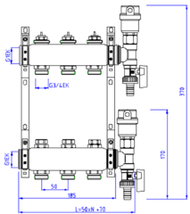 Valtec VTc.588.EMNX.0603 коллектор 1