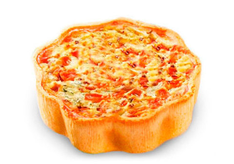 Киш с козьим сыром и томатом, 180г