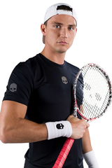 Футболка теннисная Hydrogen Basic Tech Tee Man - black