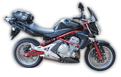 Защитные cлайдеры для KAWASAKI ER-6N 2005 - 2011 г.в. / ER-4N 2010 - 2013 г.в.