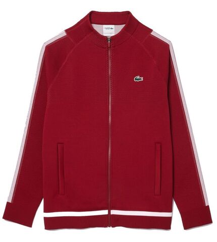 Куртка теннисная Lacoste Tennis x Novak Djokovic Sportsuit Jacket - maroon