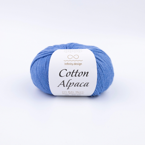 Пряжа Infinity Cotton Alpaca 5834 светлый джинс