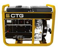 Генератор дизельный CTG CD4000E - [3 кВт / 220V / Lifan C178FD] электростарт