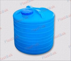 Емкость пищевая вертикальная Пластбак 5000 л. (4880 л.) Вертикальная (190x190x190см;белый) - арт.556221