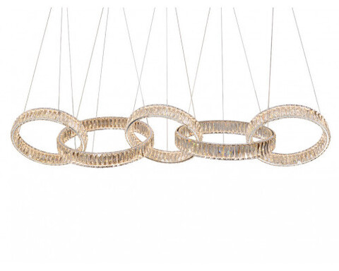 Подвесная светодиодная люстра Newport CRYSTAL 8245N/S chrome, М0071060