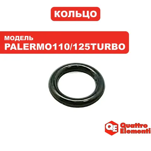 Кольцо уплотнительное QUATTRO ELEMENTI PALERMO110/125Turbo между средней частью и наса (242-298-048)