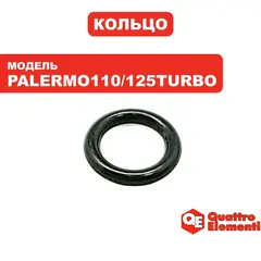 Кольцо уплотнительное QUATTRO ELEMENTI PALERMO110/125Turbo между средней частью и наса (242-298-048)