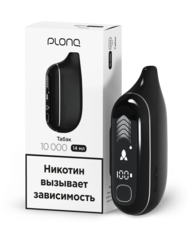 Одноразовая электронная сигарета Plonq MAX PRO - Табак (10000 затяжек)