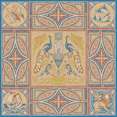 Платок «Мозаика Херсонеса»