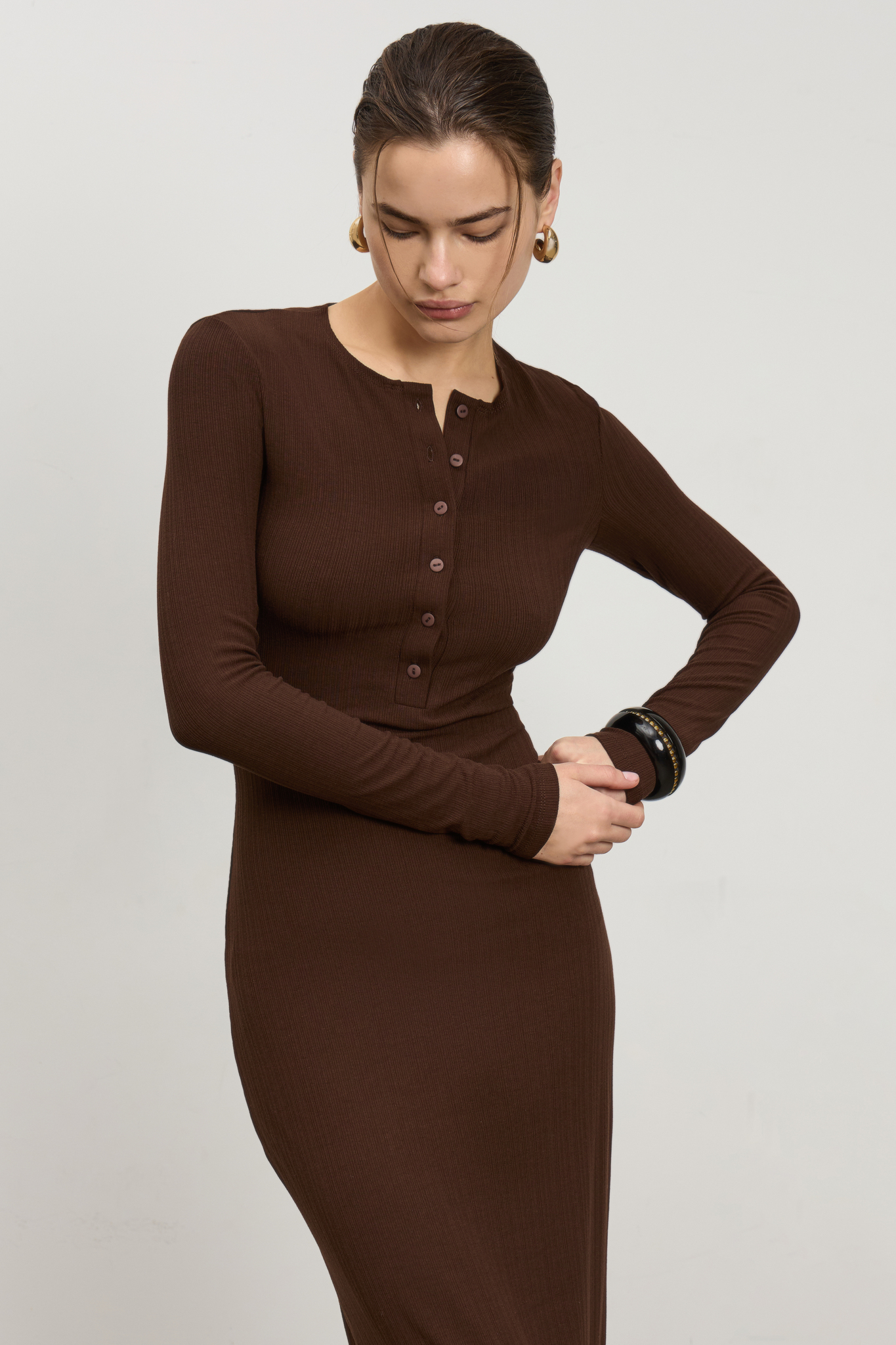 Платье с планкой из трикотажа 7999₽