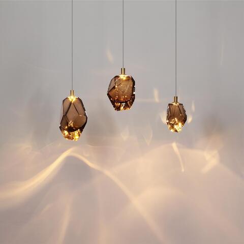 Подвесной светодиодный светильник Odeon Light GEMME 7112/4LC