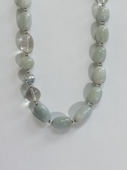812- аквамарин (бусы из натуральных камней)