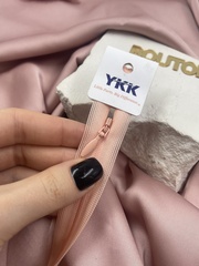 Молния YKK потайная неразъемная тип 2 521 (персиковая )