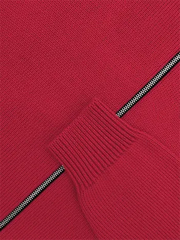 Толстовка на замке из шелка