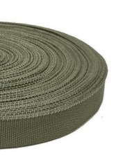 Лента окантовочная (стропа) 7,5 гр/м, ш. 22 мм, олива