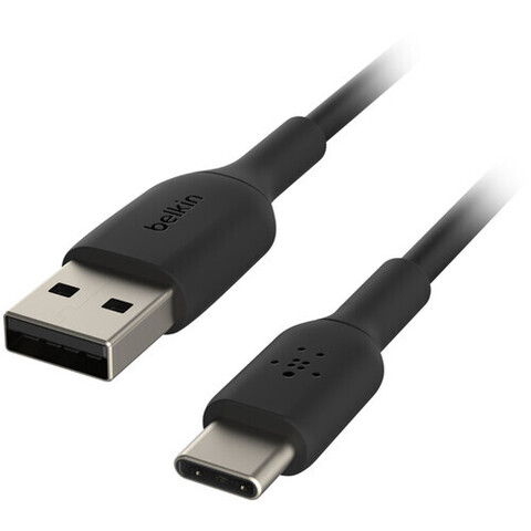 Кабель Belkin BoostCharge USB-C To USB-A Cable, 1м, черный