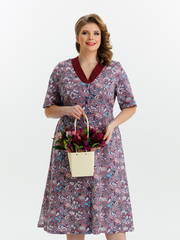 4534 Халат на пуговицах