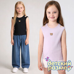 Топ с вышивкой (лапша)