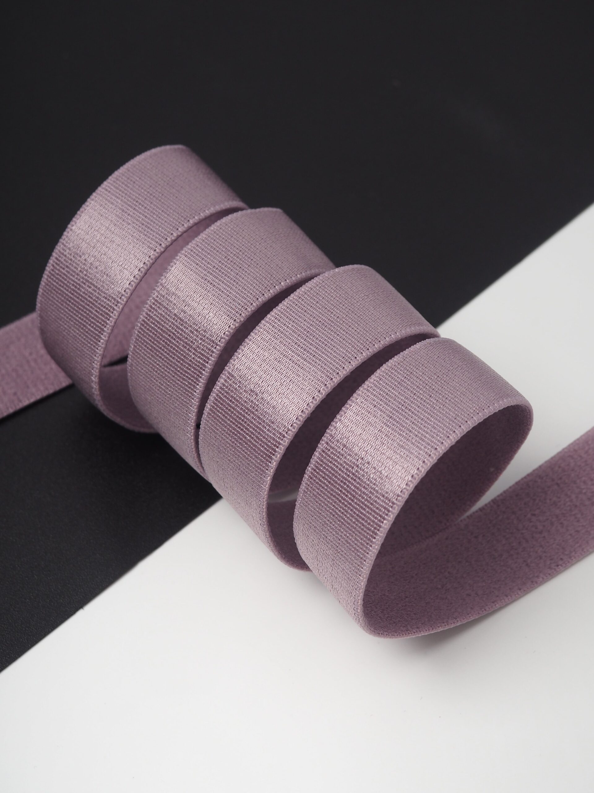 Резинка бретелечная морской туман глянцевая ширина 15 мм