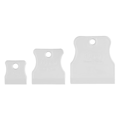 85801 Набор шпателей 40-60-80 мм // белая резина // 3 шт // Sparta