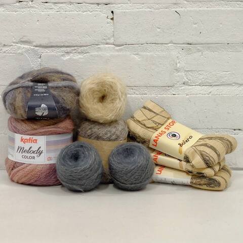 GARAGE SALE — Набор пряжи зима #129