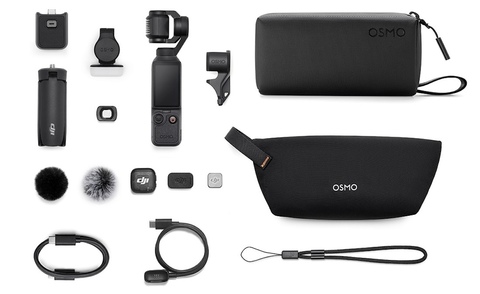 Экшн-камера DJI Osmo Pocket 4 Creator Combo Темно-серый | Black