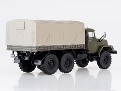 ZIL-131 flatbed with awning khaki 1:43 DeAgostini Auto Legends USSR Trucks #15