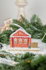 Деревянный домик 