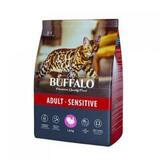 Сухой корм для кошек Mr.Buffalo Adult Sensitive, с индейкой, 1,8 кг