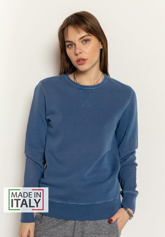 Свитшот Bowery NYC однотонный Natural Blue