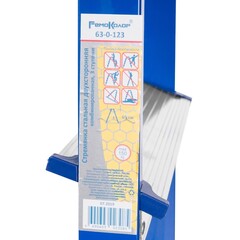 63-0-123 Стремянка стальная комбинированная, двухсторонняя, 3 ступени (РемоКолор)