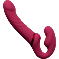 Страпон Lovense Lapis двусторонний, гибкий c вибрацией